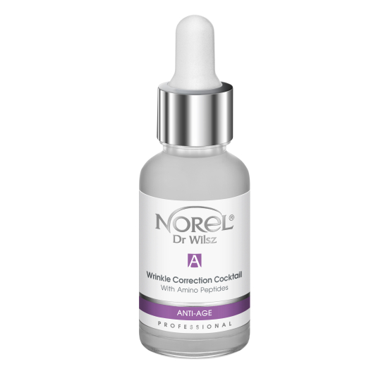 NOREL DR.WILSZ ANTI-AGE KOKTAJL DO SONOFOREZY I MEZOTERAPII KORYGUJĄCY ZMARSZCZKI Z AMINO PEPTYDAMI  30ml PA374